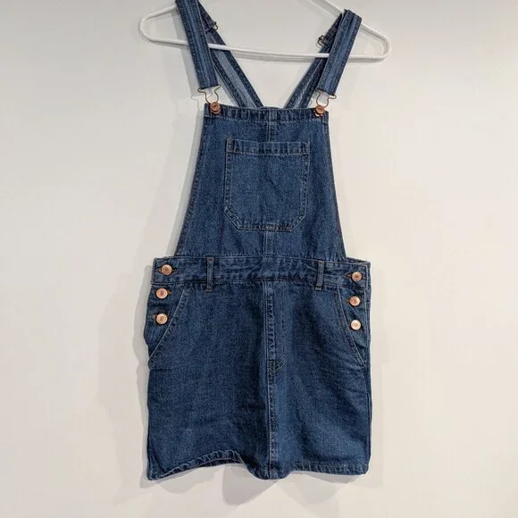 Forever 21 Skirts Forever Denim Jumper Skirtall Skirt